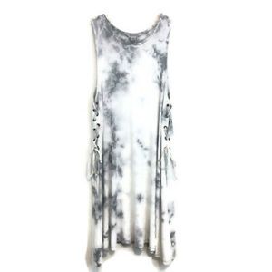 American Eagle Blue/Grey Tie Dye Dress